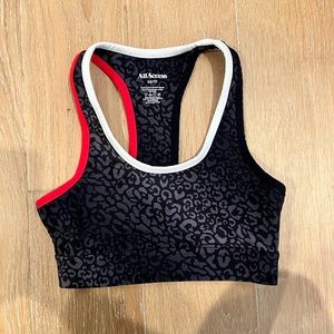 All access “front row” sports bra